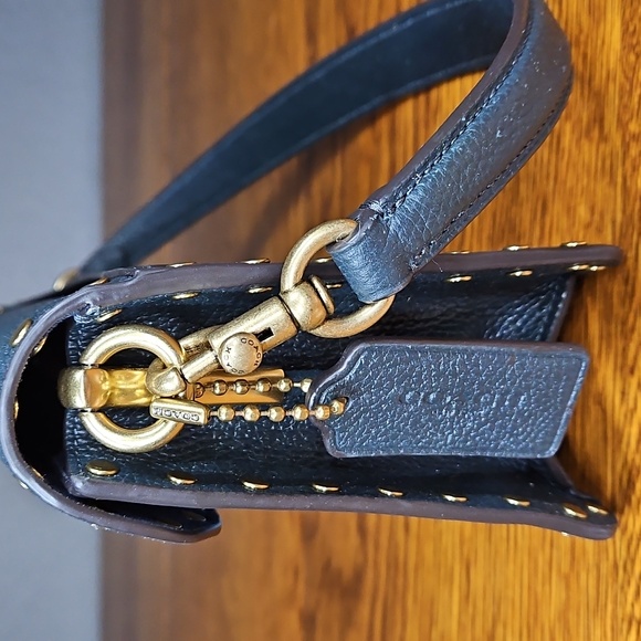 Coach Tabby Pacific Blue-Brass With Rivets - Picture 4 of 13